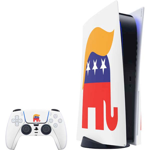 Republican Trump Hair PlayStation PS5 Skins